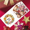 6Pcs Diamond Painting Bear Greeting Cards Congratulations Cards & Gifts