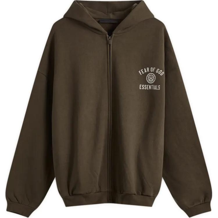 Fear Of God Essentials Logo print Hoodie