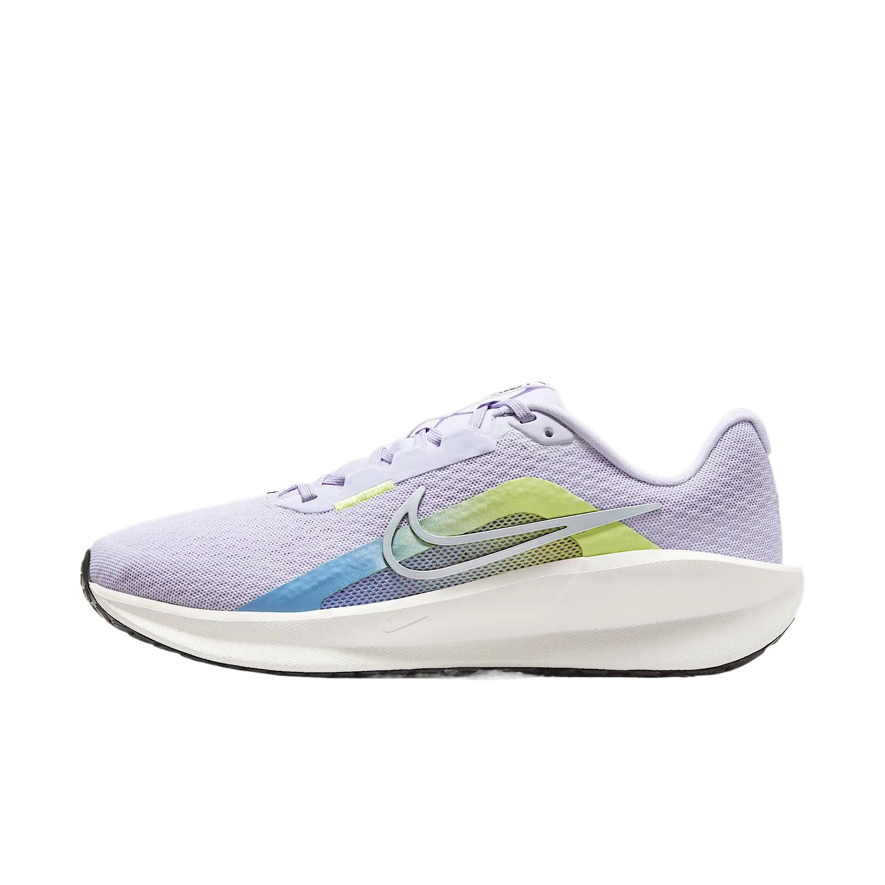 Nike Downshifter 13 Amethyst Tint Hydrangeas Glacier Blue Metallic Silver Women's