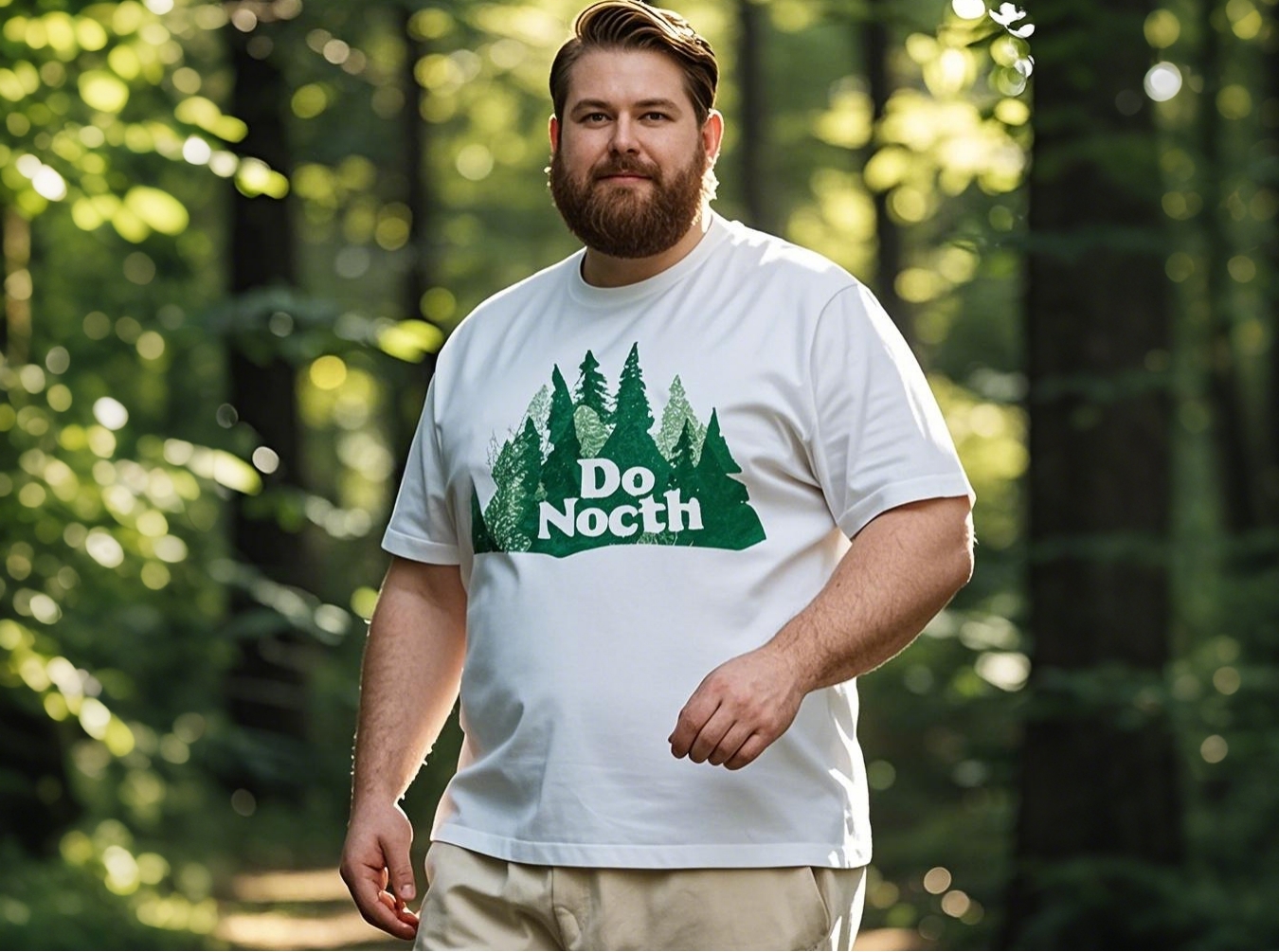 big men’s fashion with Dad Bod