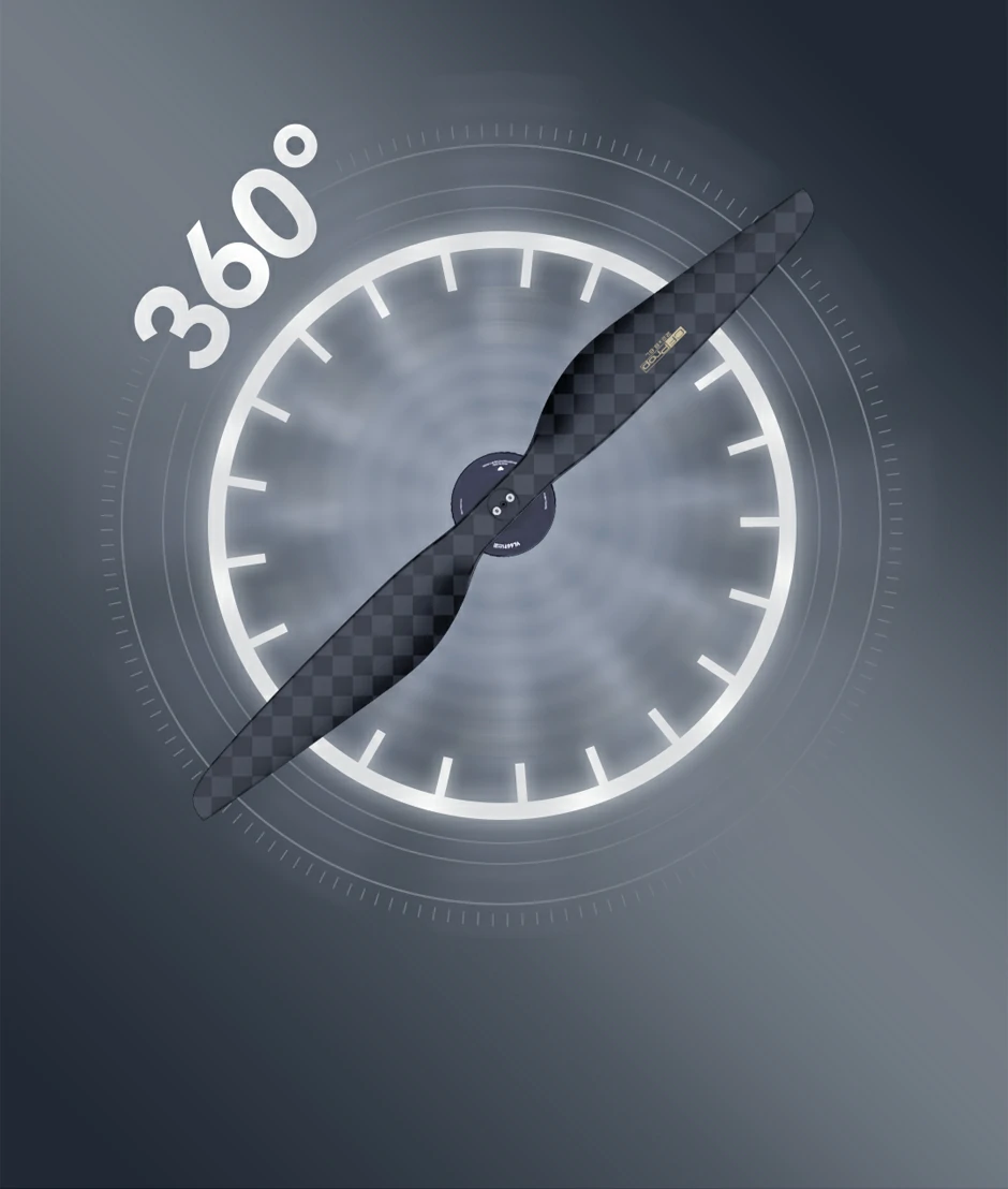 VL5009 VTOL Propulsion System with 360° custom angle propeller locking