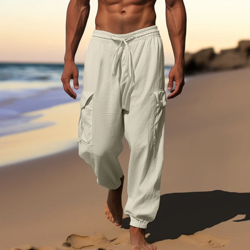 Men's Linen Pants-inspireuse
