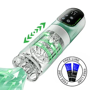 Heaven 5 In 1 Male Masturbator Thrusting & Suction sex toy
