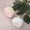 Luxe Real Touch Moisture Blush 9cm Austin Rose Artificial Stem Flower