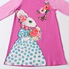 Kids Baby Girl Flower Print Autumn Spring Casual Dress