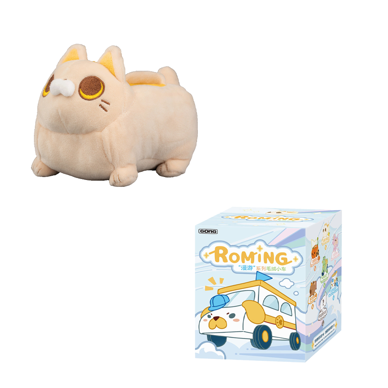 POP MART Resonance City Exploration Plush Car Blind Box Products Single Mystery Box/Full Box 6 Pcs