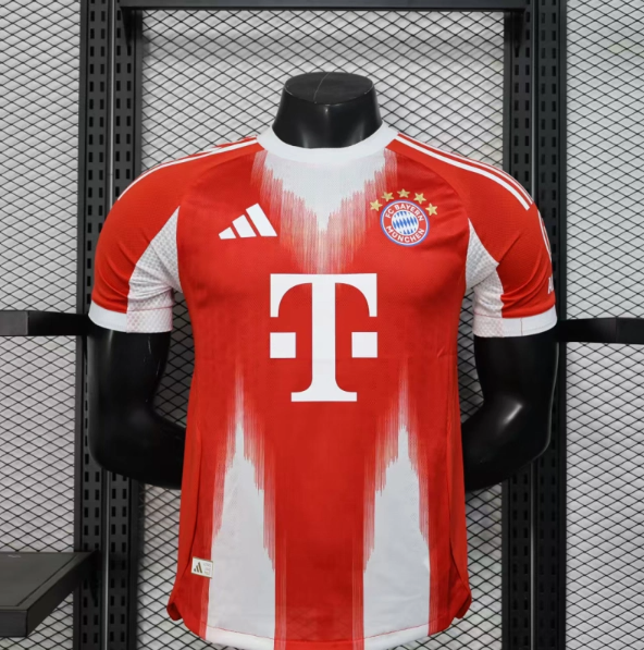 2025/2026 Player Version Bayern Munich Home Football Shirt 1:1 Thai Quality:football jersey mysite: unitedjerseyfootball 邓江浪:football