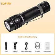 Lampe Tactique SC18 Sofirn 1800 Lumens - Pro Army
