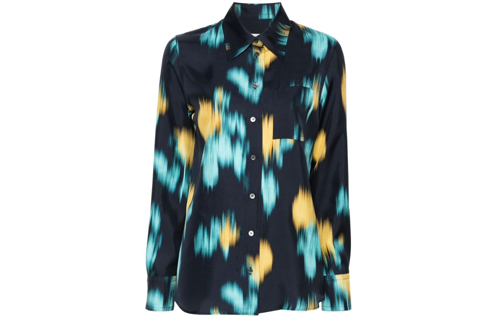 Lanvin Abstract-print Shirt