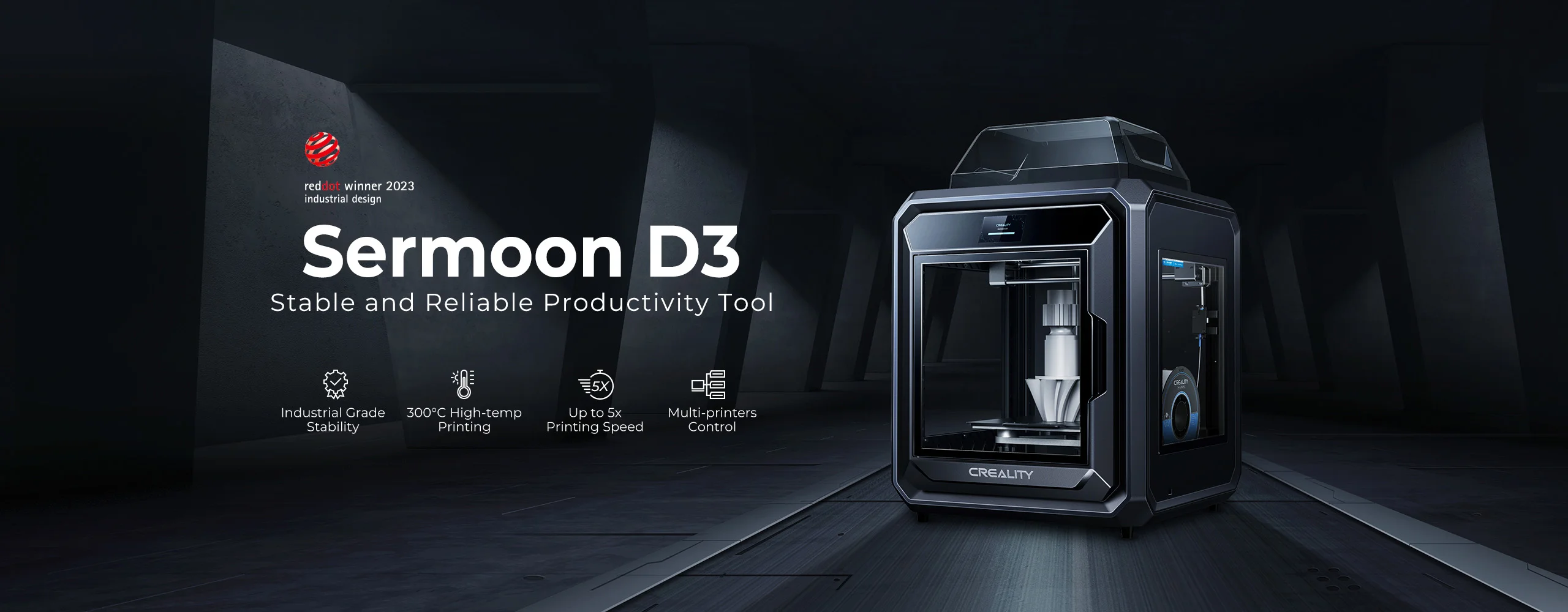 Et bestemt Bliv ophidset kant Sermoon D3 3D Printer - Creality 3D