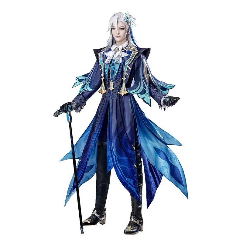 【Size S-2XL】DokiDoki-SR Game Genshin Impact Cosplay Neuvillette Costume Fontaine