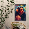 Diamond Painting-DIY Full Round Drill Girl(60*40CM)