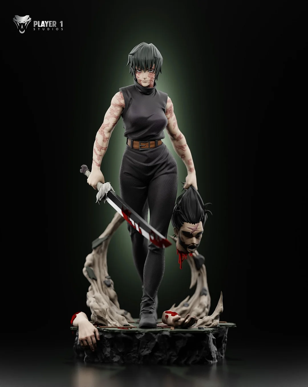 maki Jujutsu Kaisen Maki Zen'in Action Figure - 1/6 Scale
