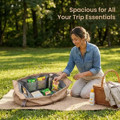 3-in-1 Convertible Large Capacity Tote Bag