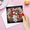 12Pcs Diamond Painting Christmas Greeting Cards Christmas Cards