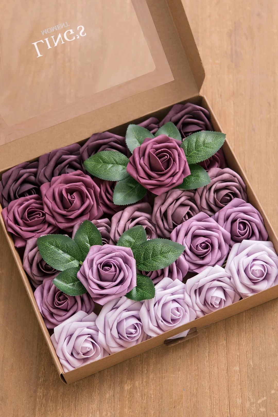 3" Foam Rose with Stem - 56 Colors