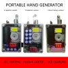 Portable Handheld Generator with LED Lighting Plasma Lighter Ignition USB Charging
