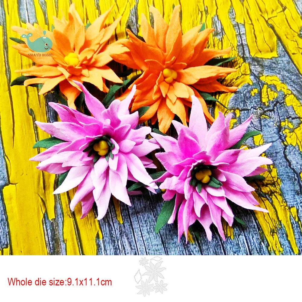 lace flower Metal Cutting Dies Scrapbooking Stencil for Album Paper DIY Gift Card Decoration Embossing Dies New 2022