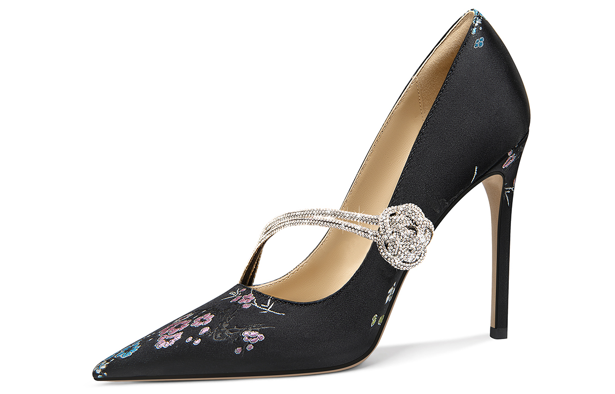 Lily Wei High Heels Women's Black