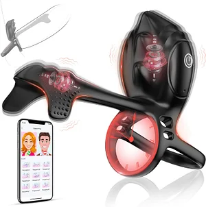 Vibrating Cock Ring Couples Sex Toys Clitoral & G-spot Vibrator