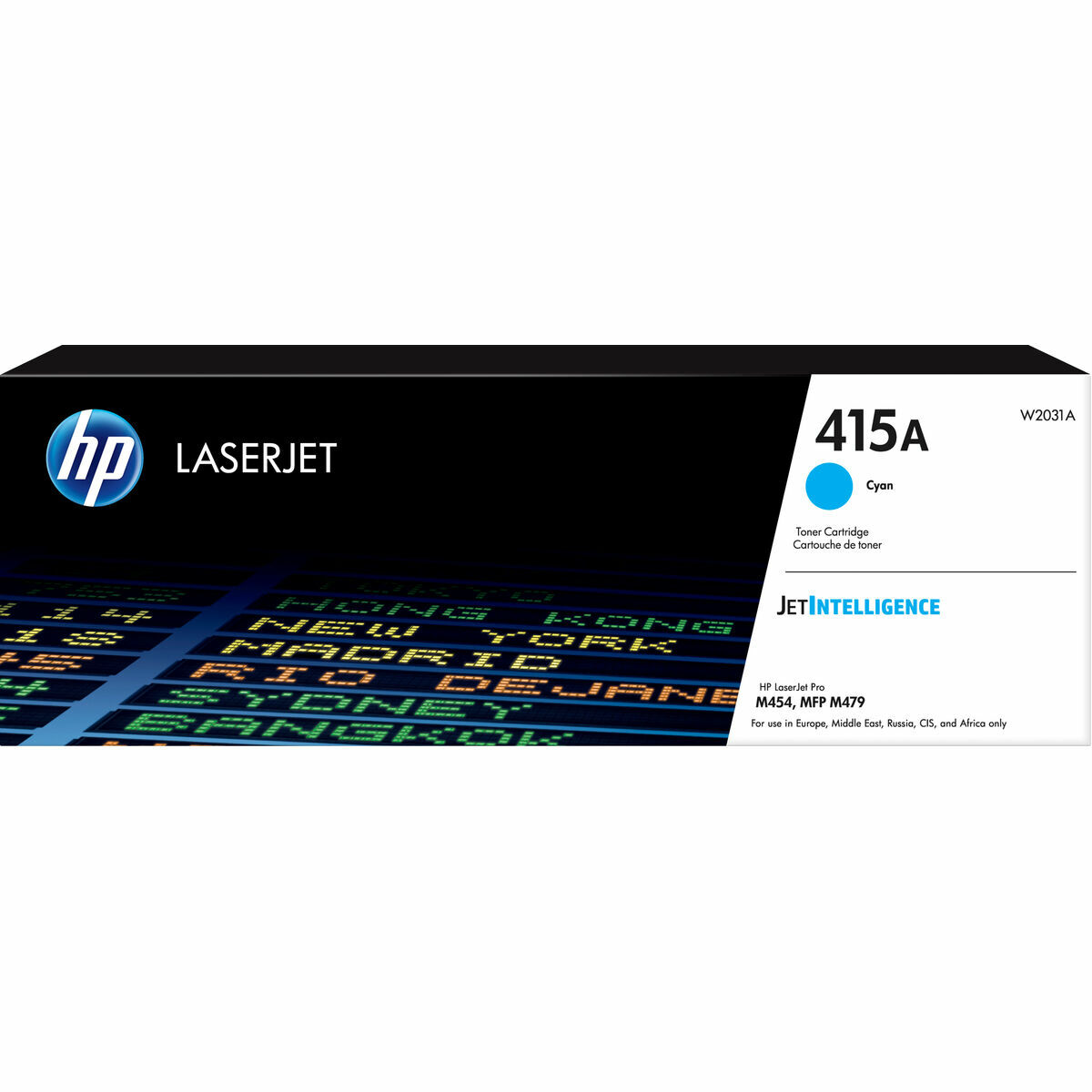 Original Toner HP W2031A Cyan
