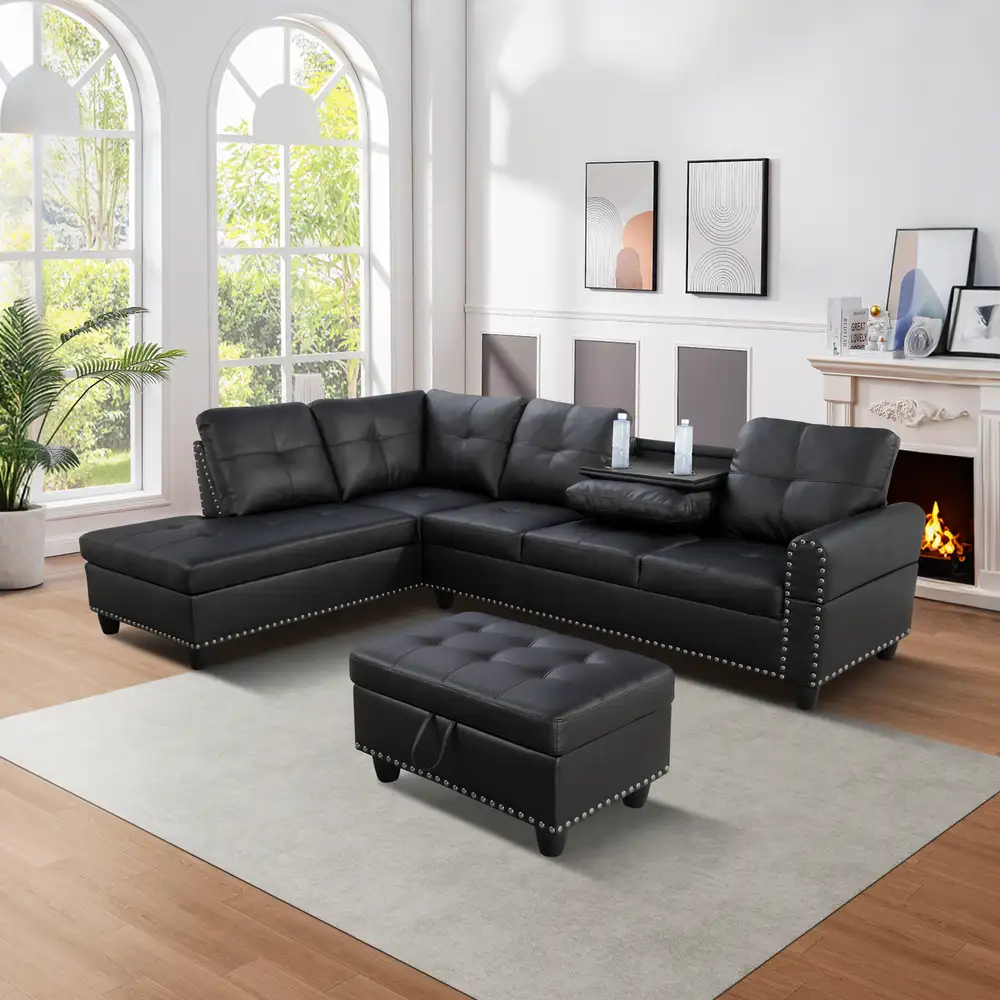L-Shaped Sectional Sofa