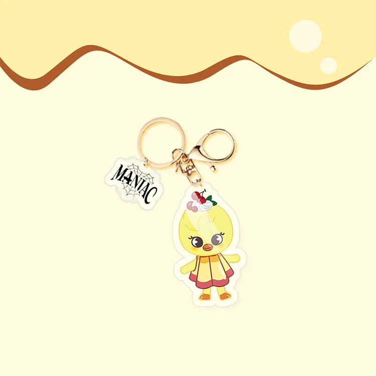 Stray Kids SKZOO 2023 World Tour "MANIAC" ENCORE Cute Keychain