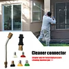 High-pressure Car Wash Gun Adapter 5 Nozzles + Curved Extension Wand for Karcher
