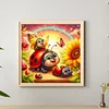 Diamond Painting-DIY Full Round Drill Flower Ladybird