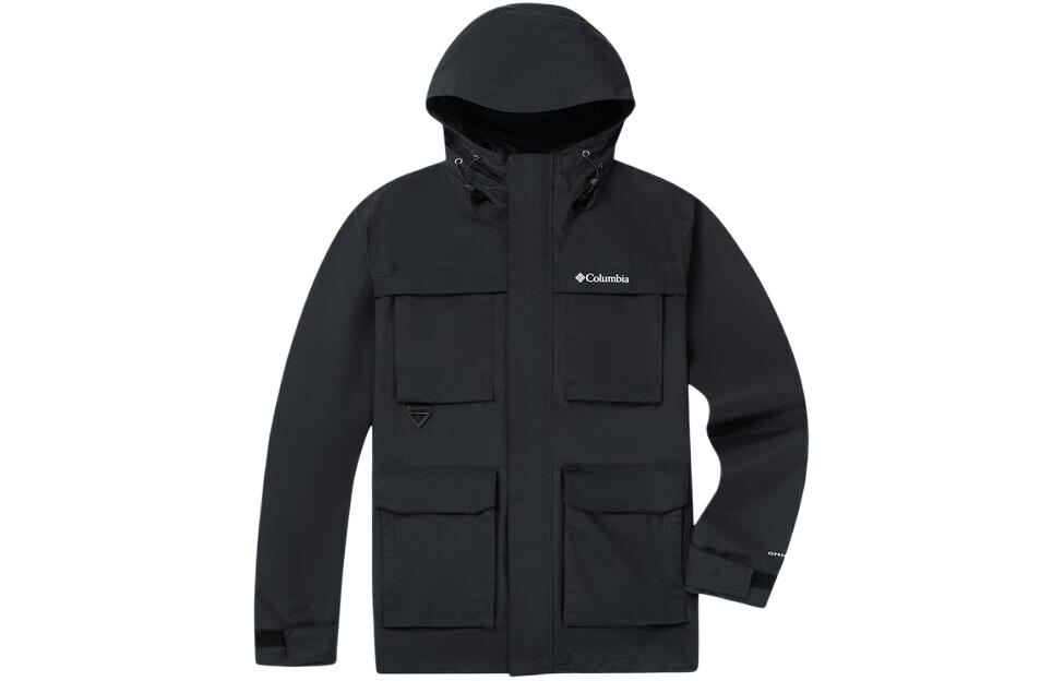 Columbia Leisure Collection Windbreaker Jackets Men Black