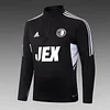 2022/2023 Feyenoord Rotterdam Half-Pull Training Suit Black Football Shirt 1:1 Thai Quality