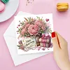 6Pcs Diamond Painting Birthday Wishes Diamond Painting Greeting Card for Adults Beginners