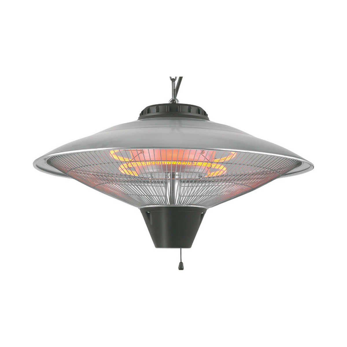 Quartz Heater EDM 07092 07092 2100 W &Oslash; 56,5 x 30 cm Black