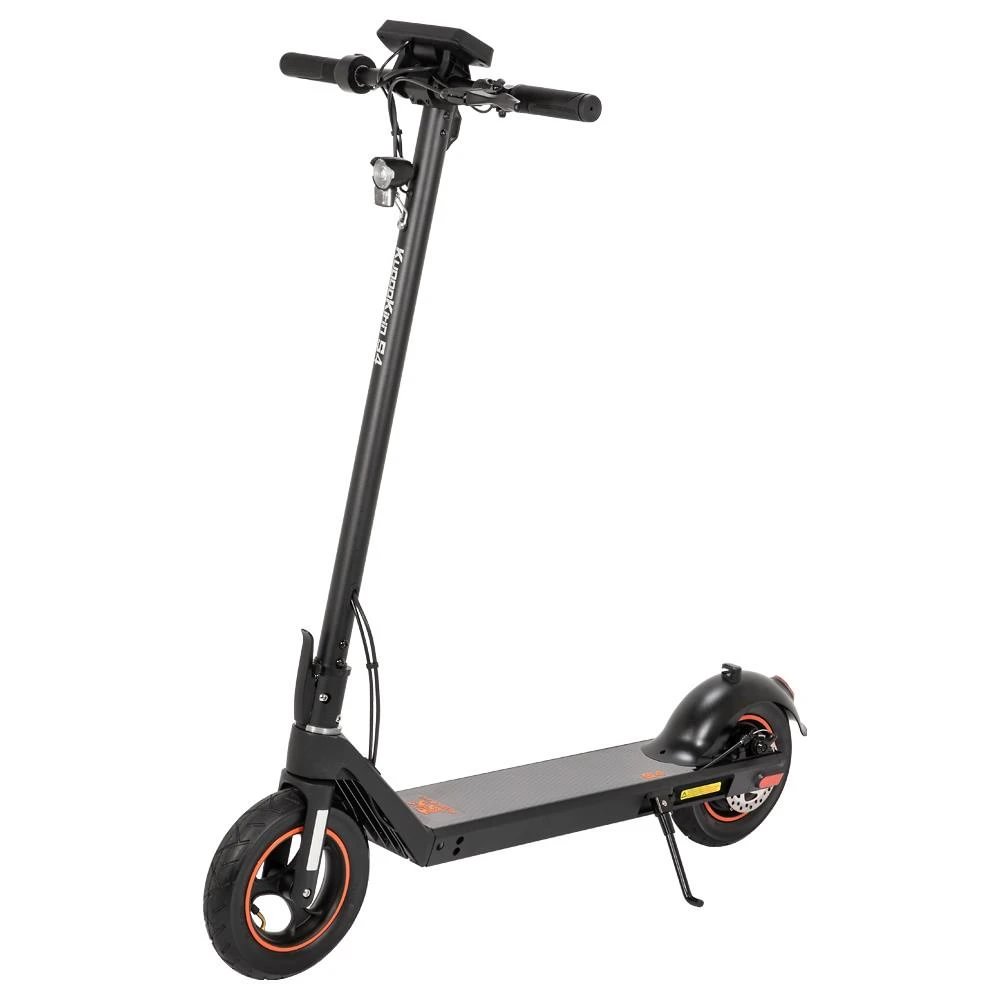 KugooKirin S4 10 inch Pneumatic Tire / Folding Electric Scooter Big Touch Dashboard / 350W Motor 3 Speed Modes / Max 35km/h 40KM Max Range / EABS+Rear Disc Brake Easily Folded