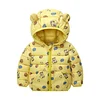Kid Baby Girl Light Down Cartoon Cotton-padded Coats