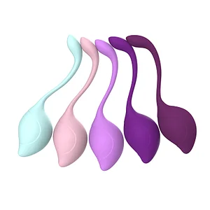 5pcs Silicone Kegel Ball Smart Vagina Trainer Exercise Vagina Ball Tightening Massager