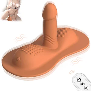 Women Sex Toys Sit And Ride Vibrators Dildo With 10 +10 Vibrating Modes