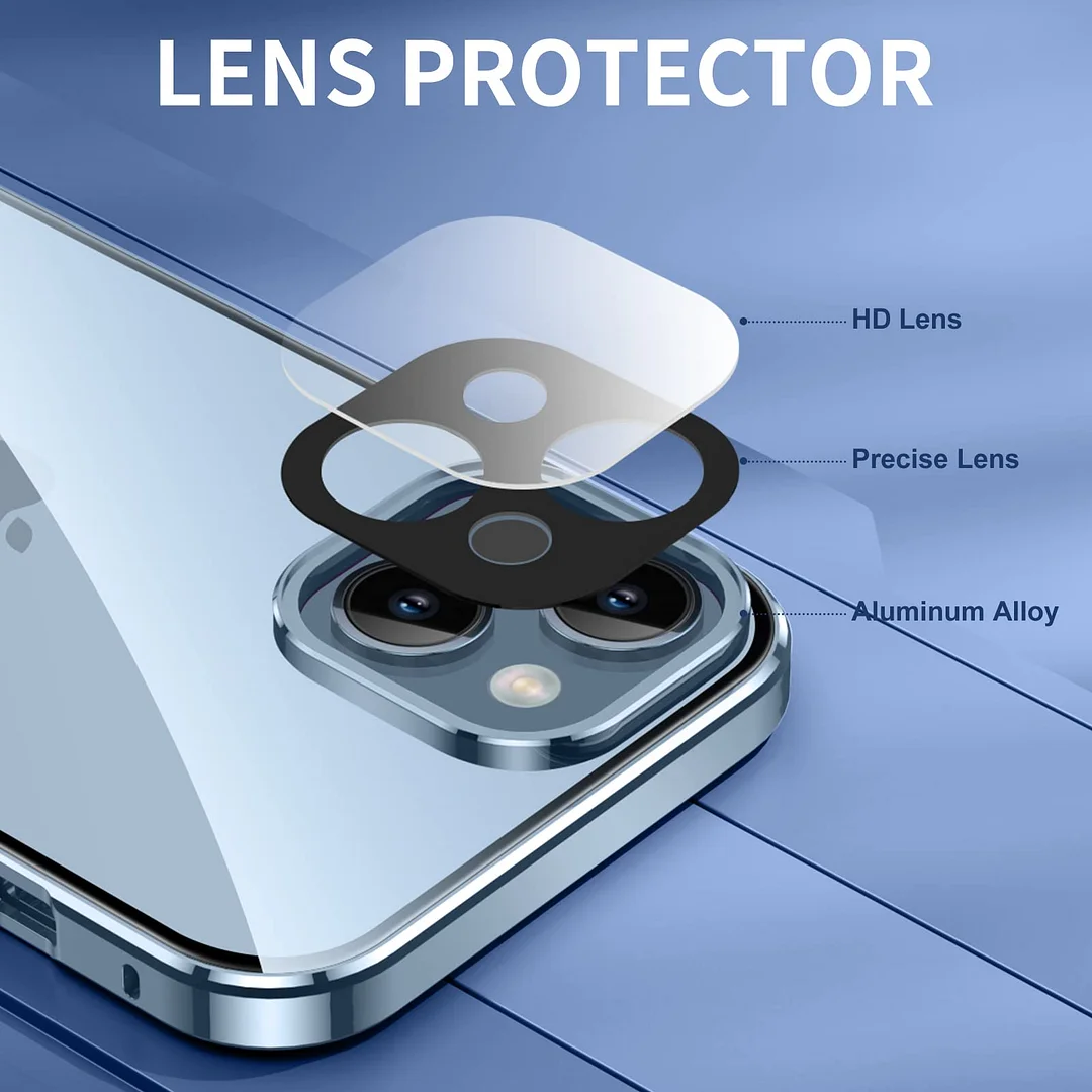 iPhone Privacy Double-sided Glass Phone Case