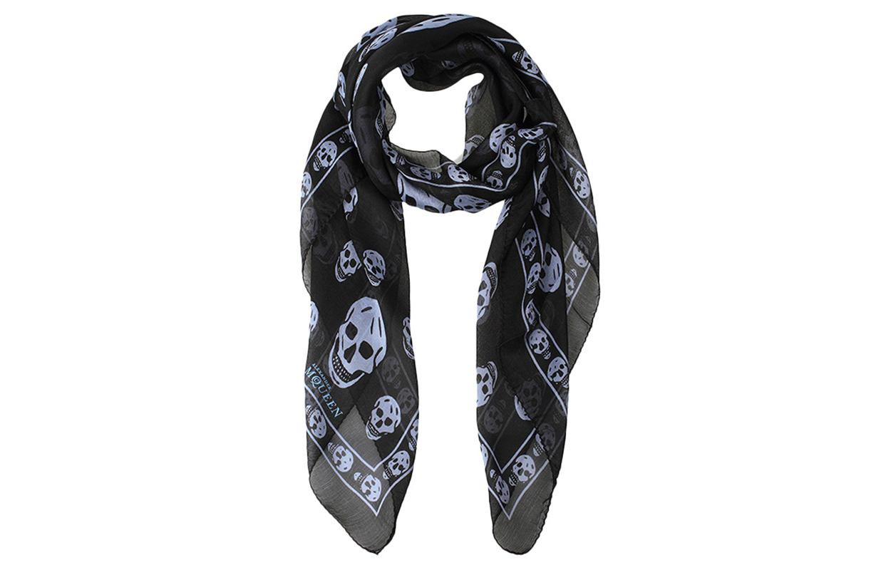 Alexander McQueen Silk Scarves Unisex