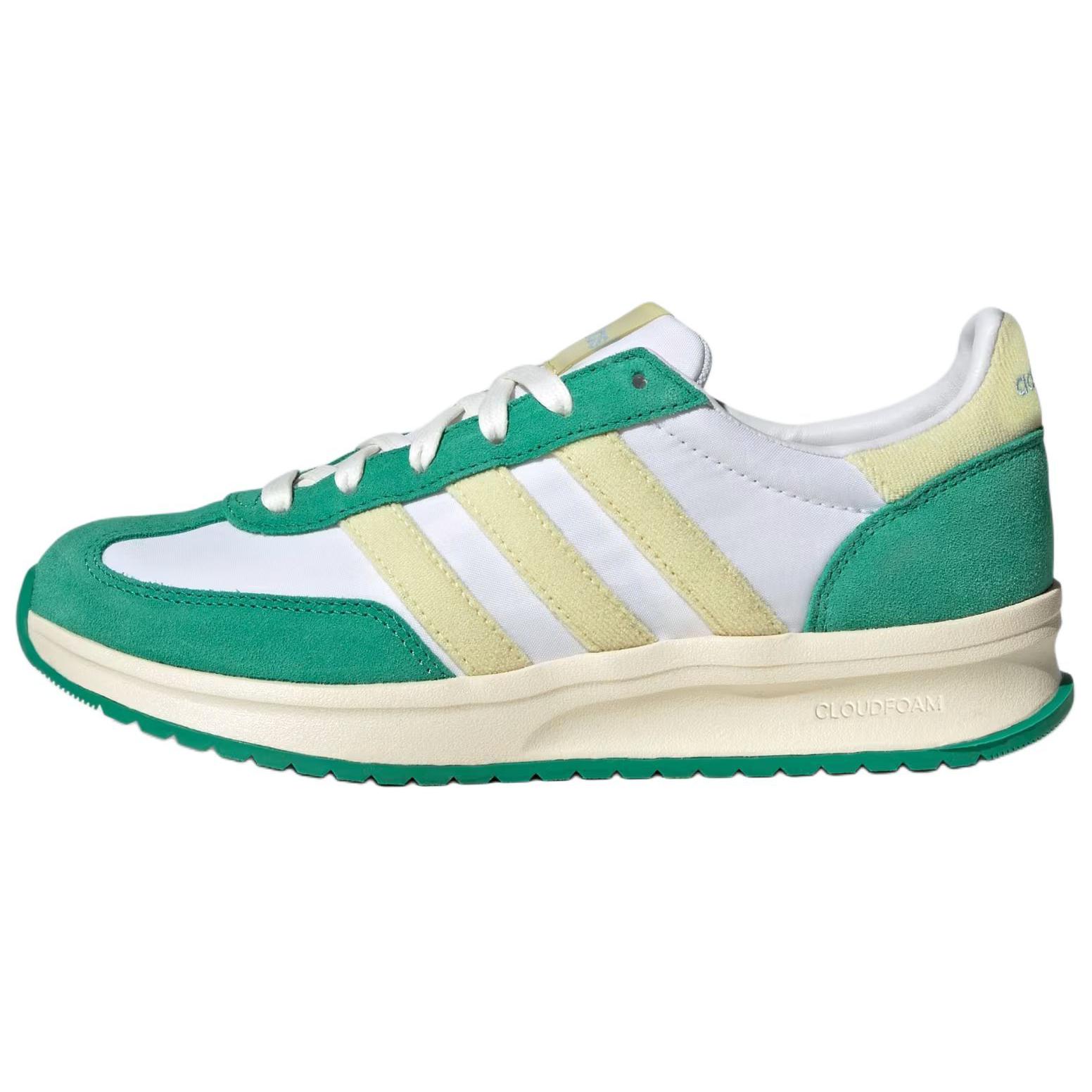 Adidas Women's Run 70s 2.0 'White Yellow Semi Court Green' Women's
