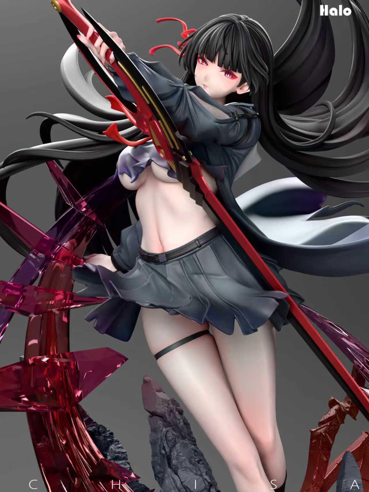 Halo Studio - Wuthering Waves Chisa 1/6 & 1/4 Statue(GK)-