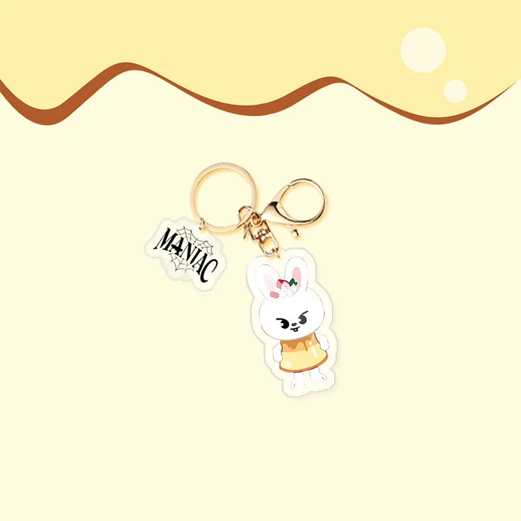 Stray Kids SKZOO 2023 World Tour "MANIAC" ENCORE Cute Keychain