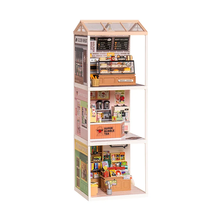 Rolife Super Creator Plastic DIY Miniature House | Robotime Australia