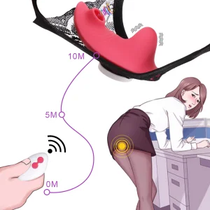 App Control Invisible Wearable Sucking Panty Vibrator