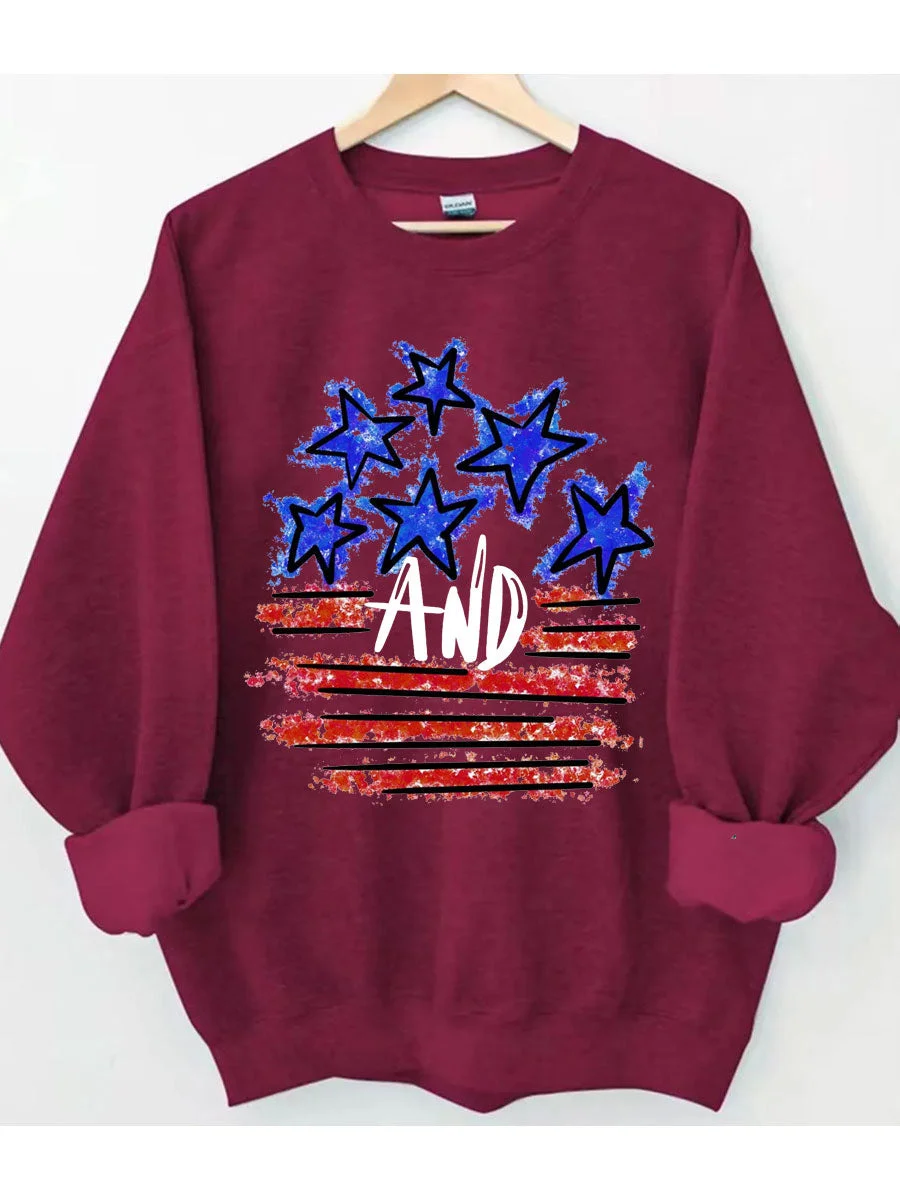 Stars And Stripes Sweatshirt