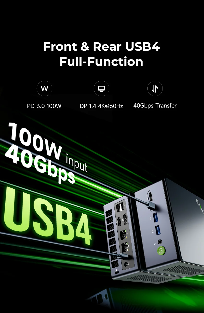 AMD Ryzen 7 PRO 6850U ミニPC GMKtec NucBox M7 Ultra」ミニPC発売！Ryzen 7 PRO 6850UとOCuLinkと