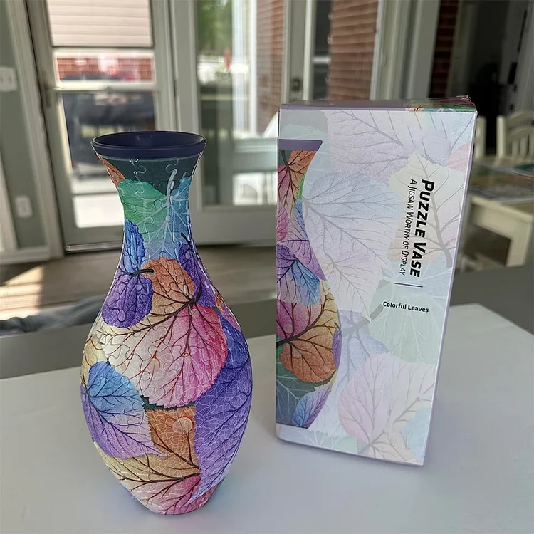 ✨Seasonal Themes 3D Art Puzzle Vase 🌸 A Perfect Christmas Gift🎁