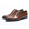 Mens Vintage Oxfords Shoes Leather