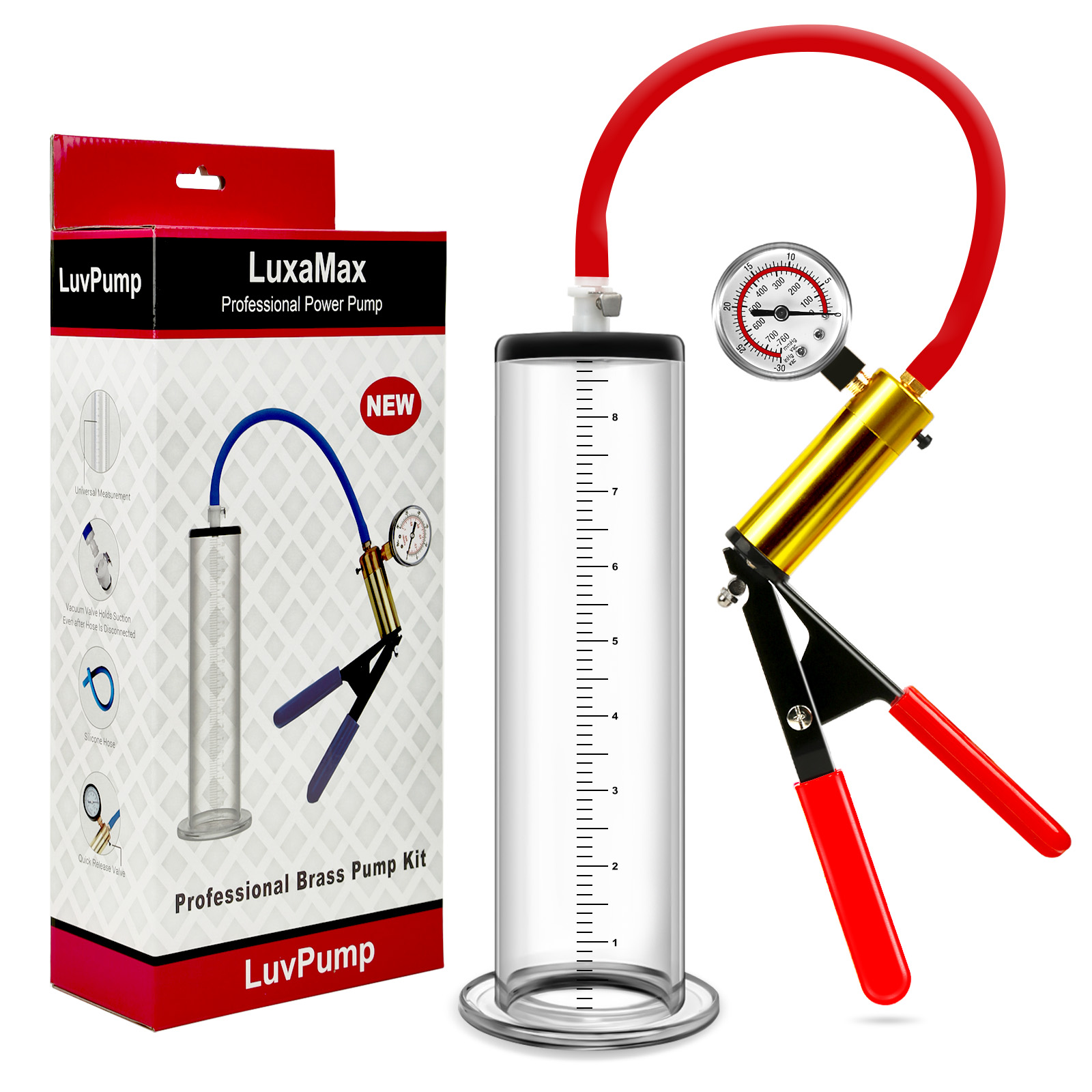 Luvpump Manual Control Vacuum Suction Penis Trainer