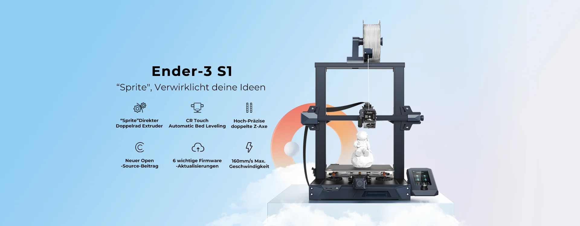 Ender-3 S1 3D Drucker - Creality 3D